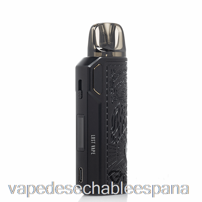 Vape Desechable España Lost Vape Thelema Elite 40 Pod Kit Eagle Black